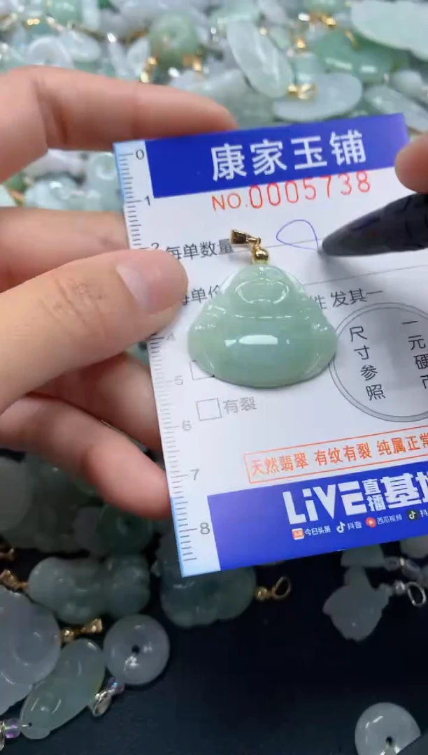 颈饰未镶嵌翡翠5738