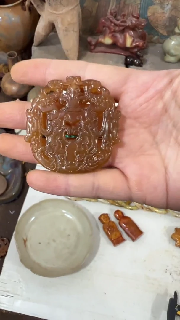 未镶嵌和田玉挂件一单一个·