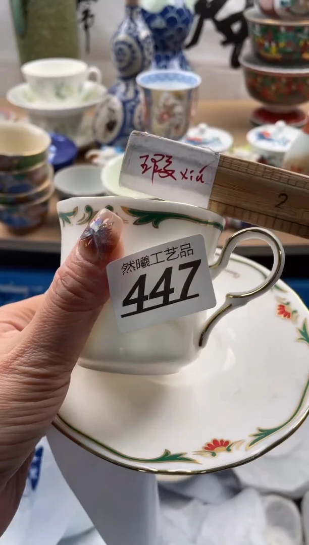 【闪购商品】瓷片447然曦海外工艺品18包邮