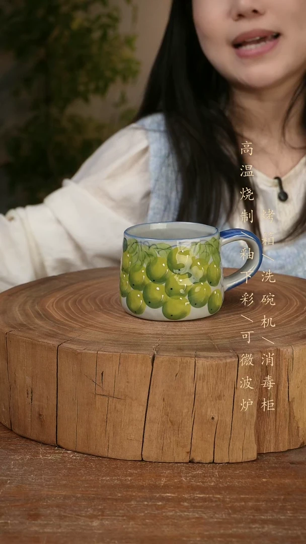 碗瓷景德镇手工手绘高温瓷釉下彩