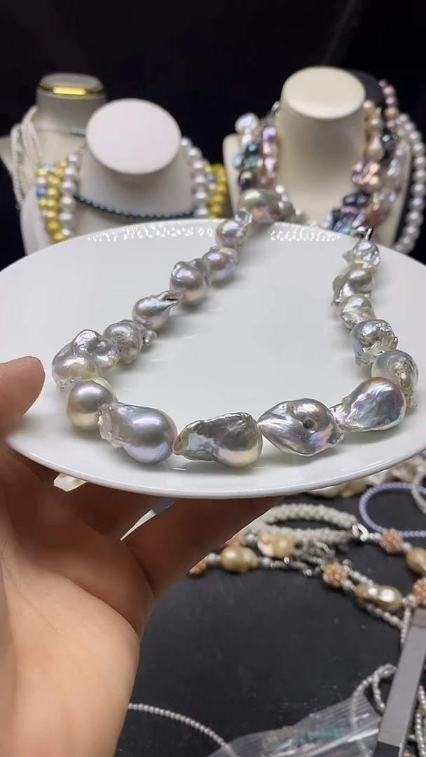 颈饰未镶嵌淡水珍珠多人