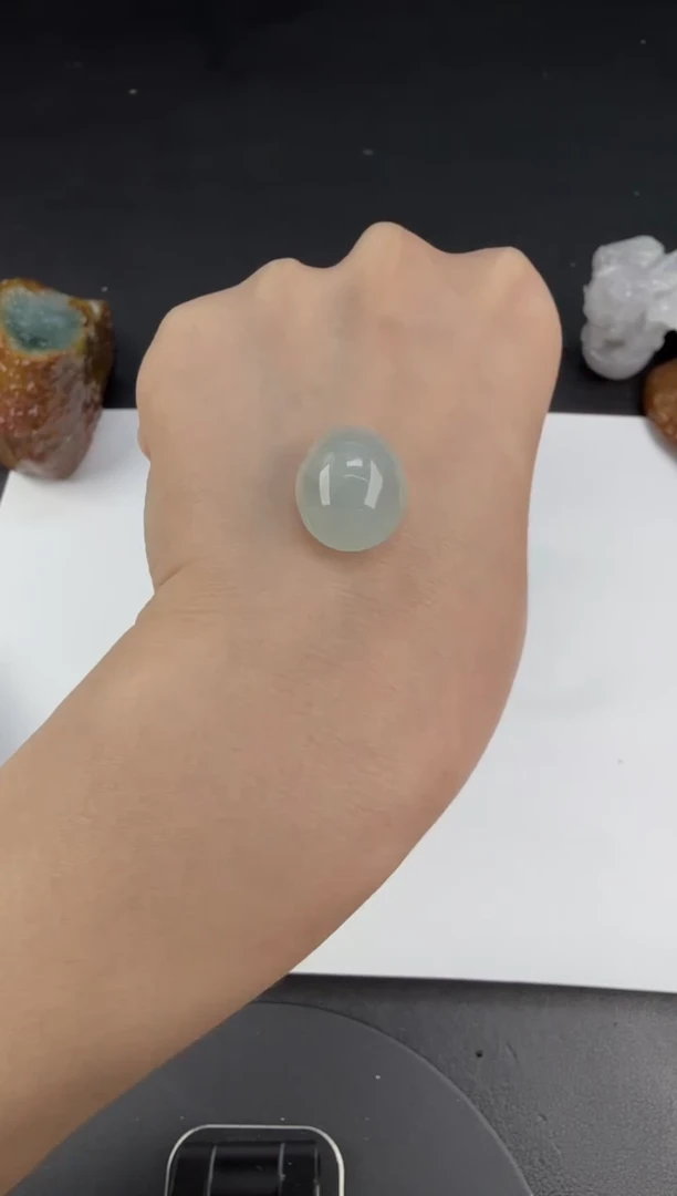 吊坠(不含链)未镶嵌翡翠翡翠饰品-183 蛋面