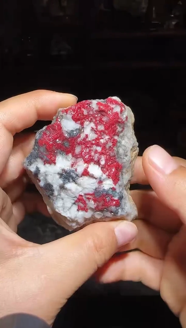 天然辰砂朱砂毛料13