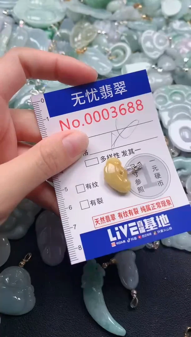 颈饰未镶嵌翡翠3688