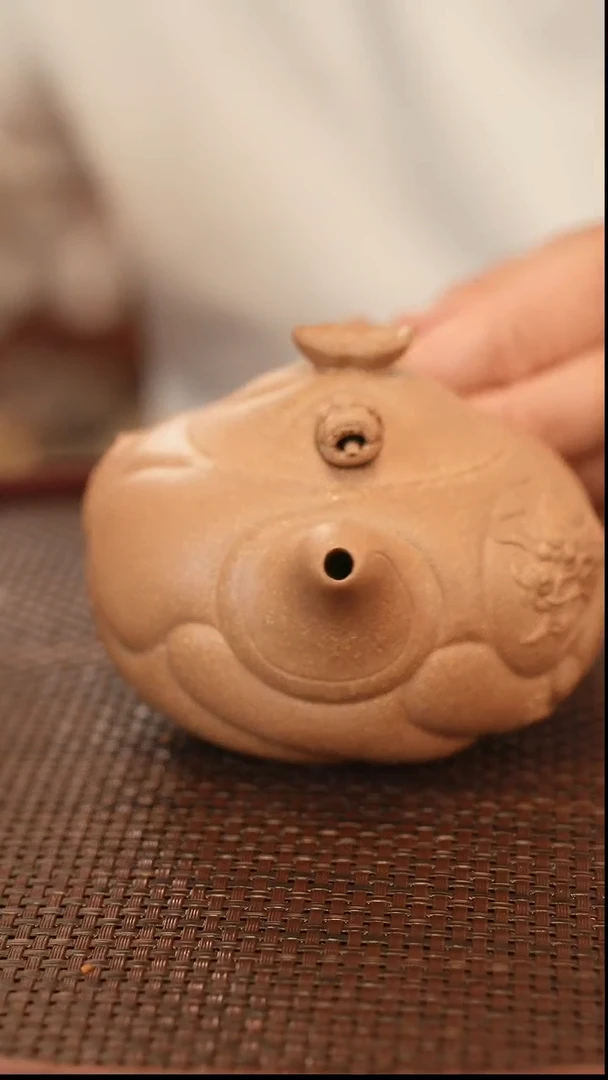 茶壶紫砂鱼化龙 段泥 430cc
