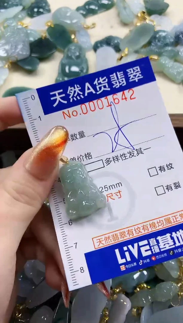 颈饰未镶嵌翡翠天然A货翡翠