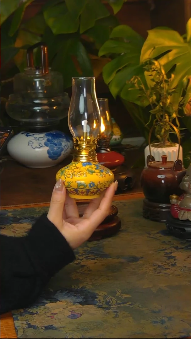 【闪购商品】景德镇陶瓷手工灯摆件