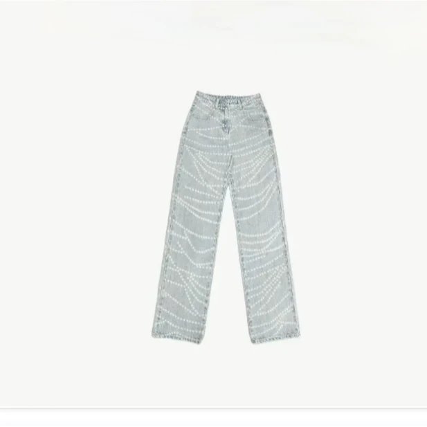 Q后严选.25早春新款时尚百搭设计师款牛仔裤