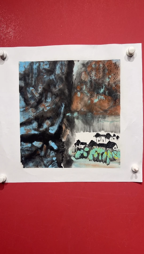 国画李纲-2平尺-国画作品