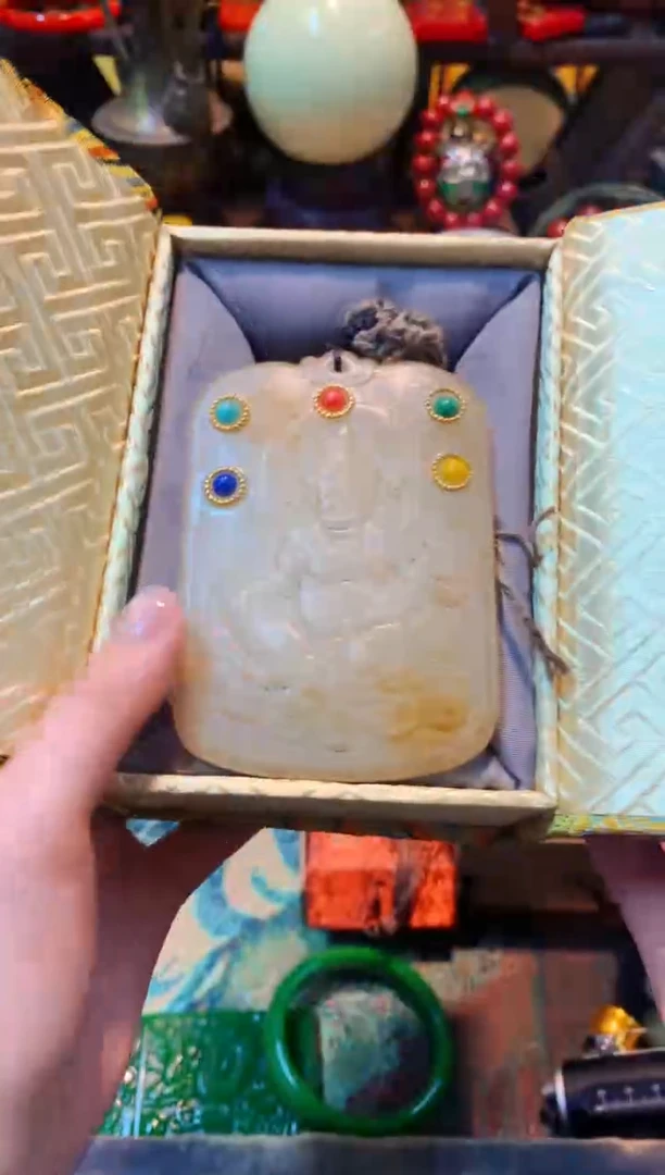 【闪购商品】和田玉（白玉）挂件未镶嵌主播推荐。主播推荐