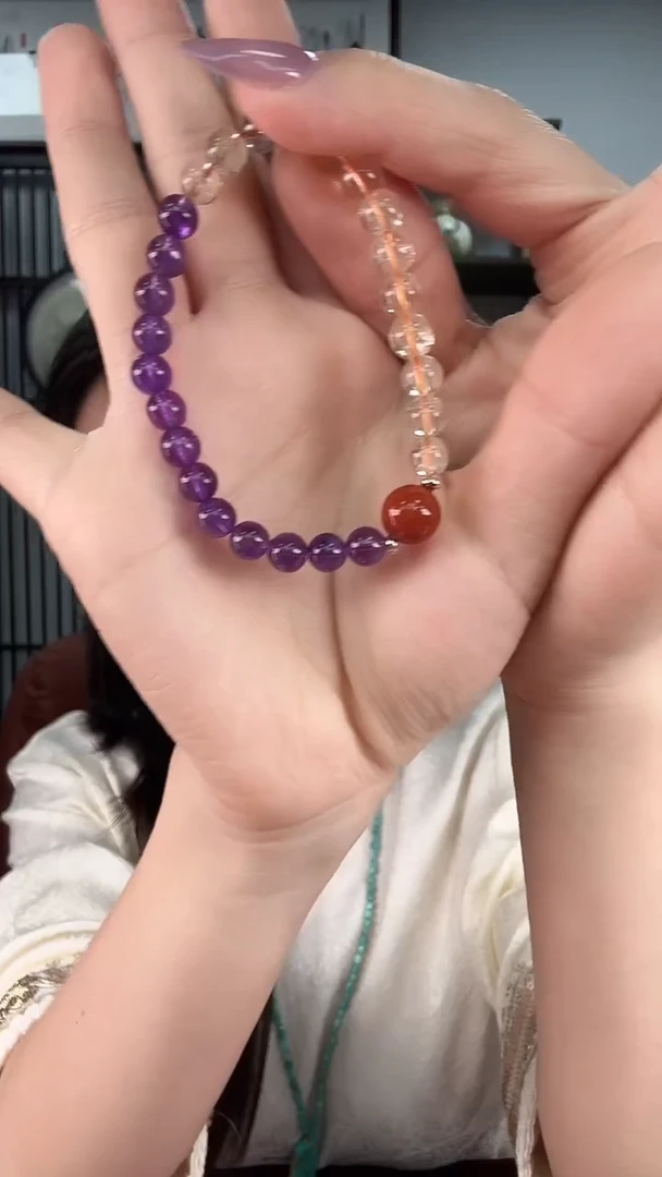 未镶嵌手链水晶  艾115 多样性发货其一