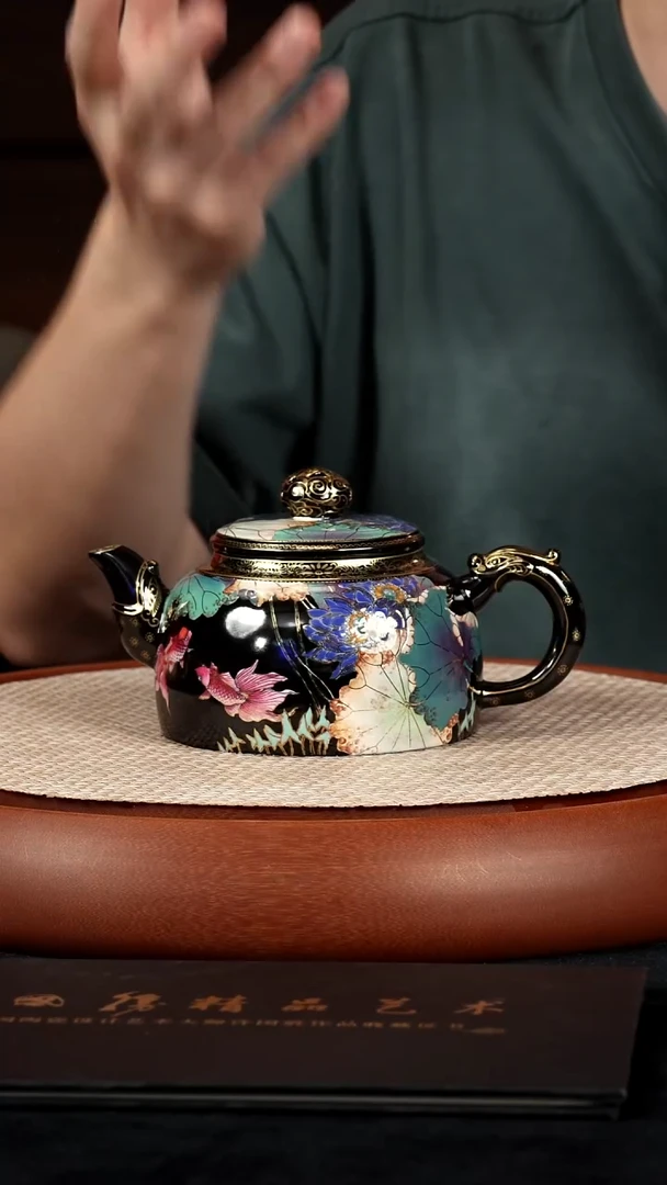 【k104】龙韵宜兴紫砂ZLM