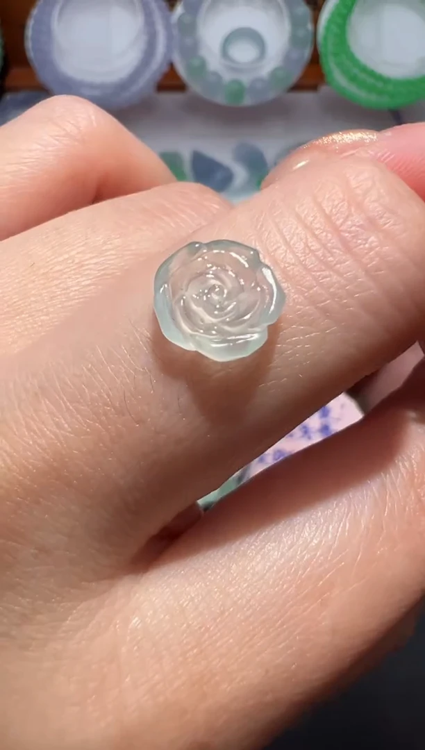 【闪购商品】定制翡翠未镶嵌花花