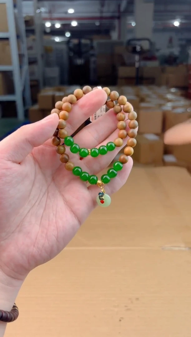 禧一文玩木作类材质手串无礼盒