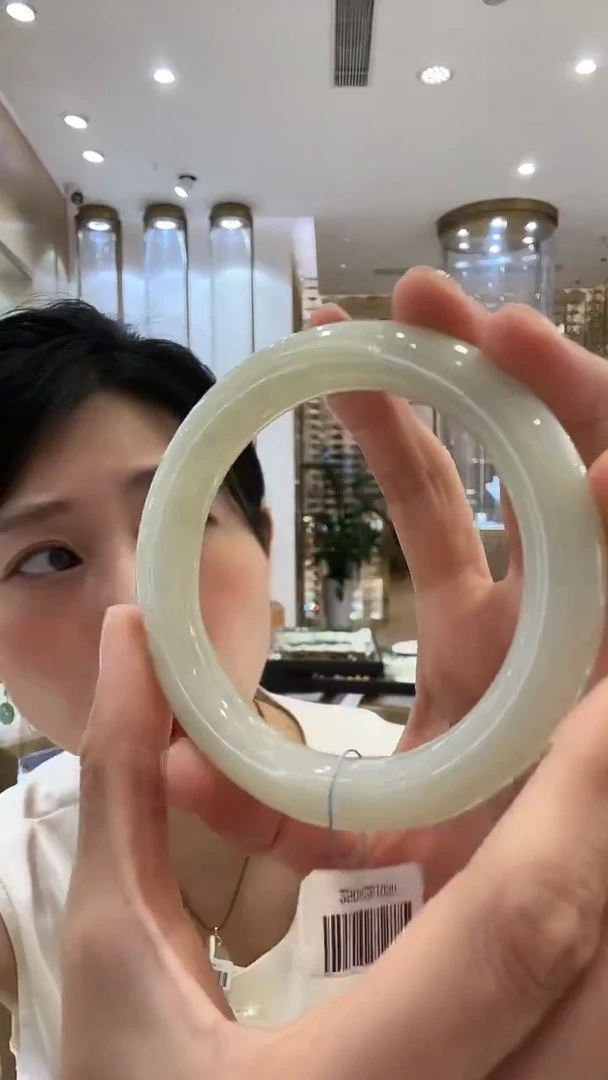 未镶嵌手镯和田玉36  圈口62