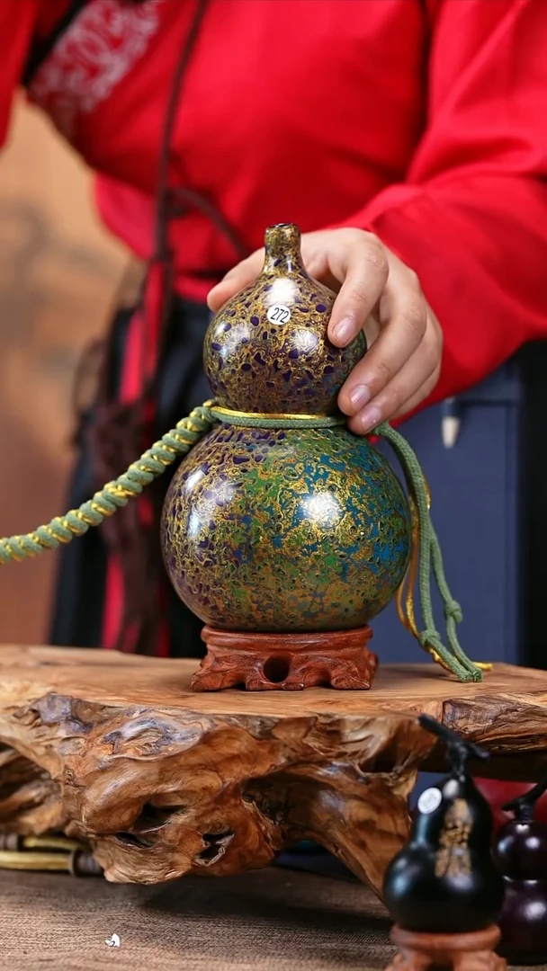 【闪购商品】272—光岳葫天然大漆酒葫芦不含漆珠