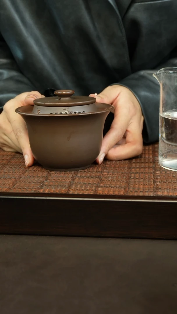 【闪购商品】坭兴陶纯手工盖碗200cc