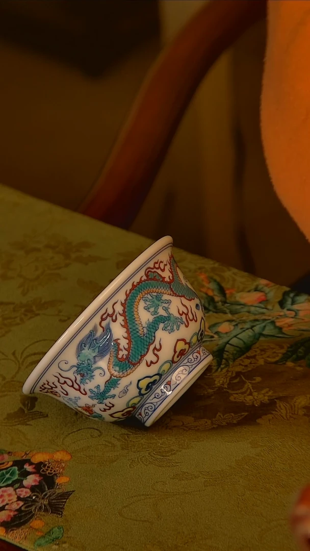 杯手工手绘杯杯很美丽