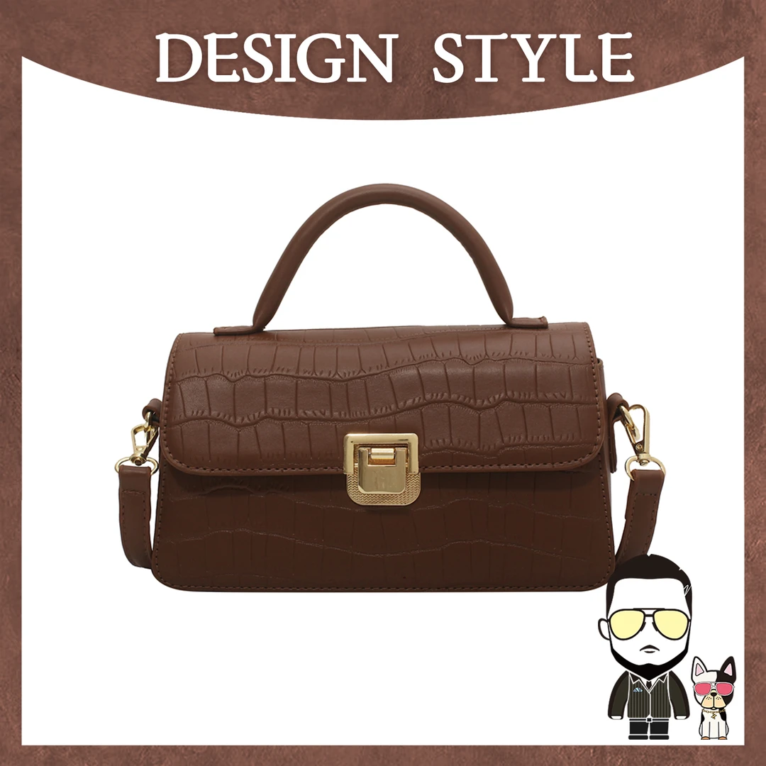 【左九设计师款】时尚休闲单肩斜挎包YF8974