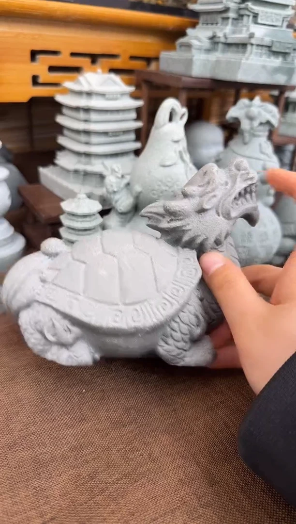 石材青砂石小龙龟