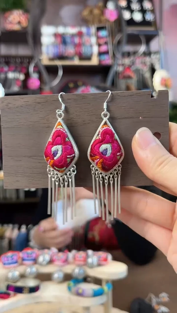 织绣 民族风手工非遗老绣饰品176