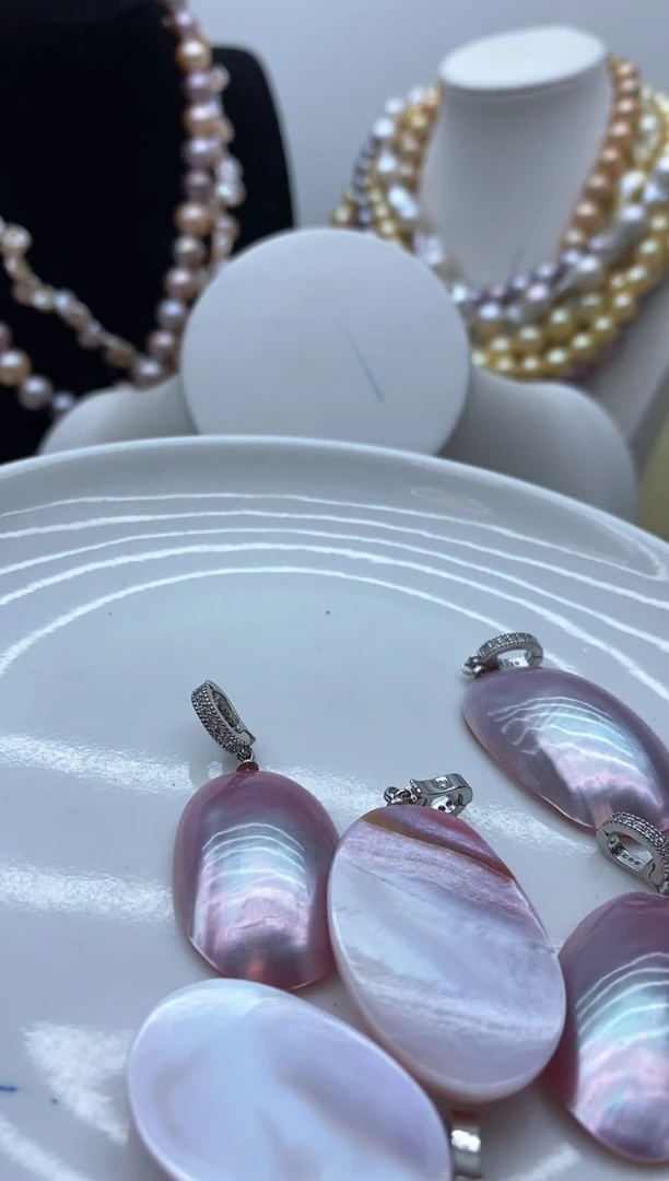 【闪购商品】淡水珍珠颈饰钛钢202