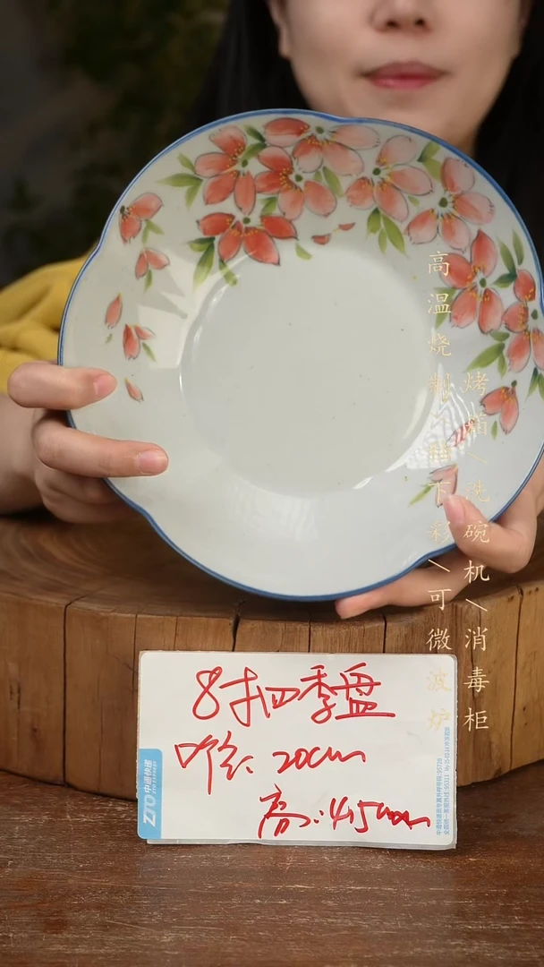 碗瓷景德镇手工手绘高温瓷釉下彩