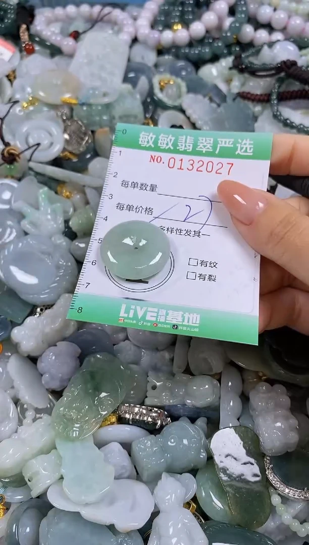 【闪购商品】翡翠颈饰未镶嵌闪购0132027多样性发其一