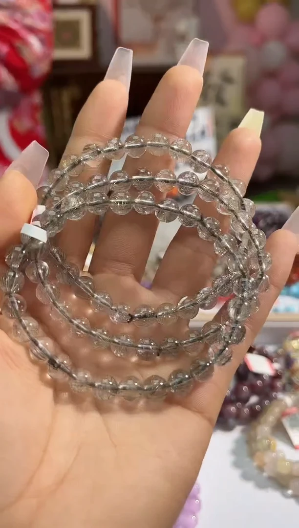 【闪购商品】水晶手链未镶嵌134多样性发其一/银发7+