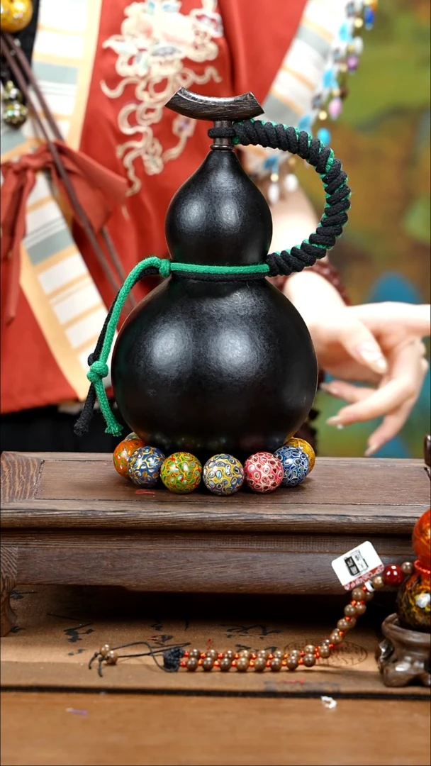 XR004大漆酒葫芦不包手串