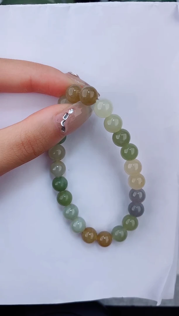 手串未镶嵌和田玉666友缘微色差T