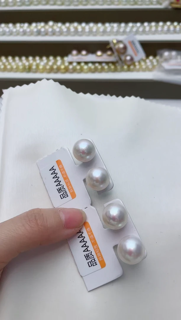 【闪购商品】淡水珍珠耳饰银S925镶嵌A117商品多样性发其一