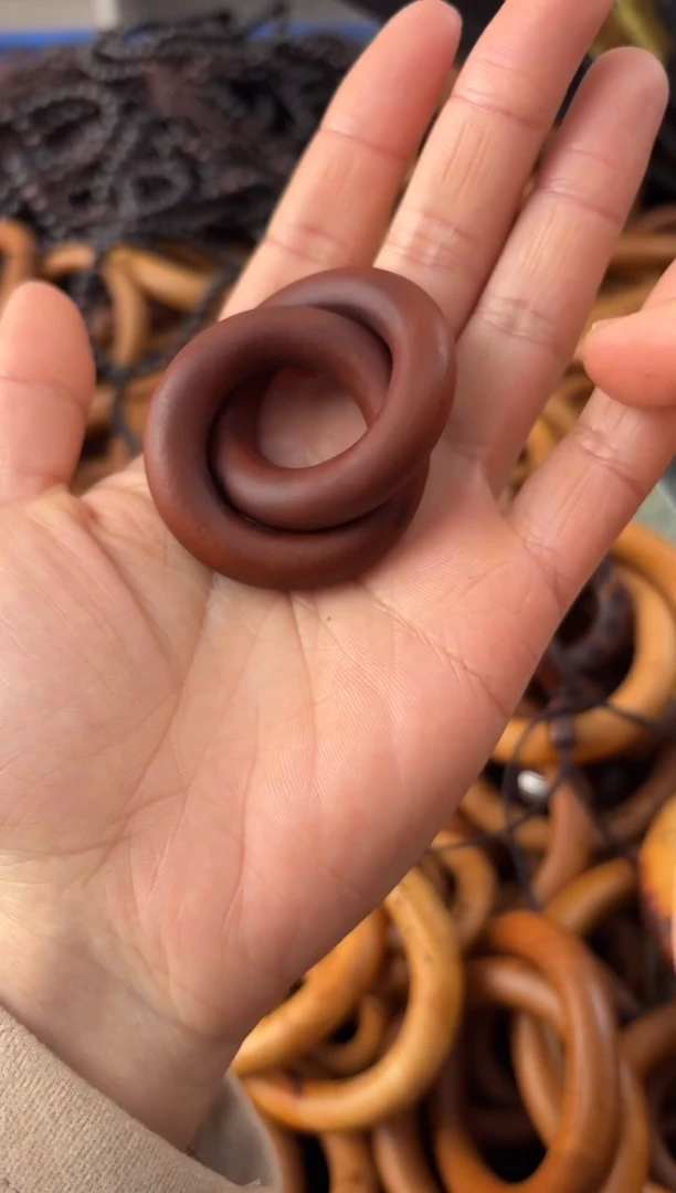 【闪购商品】枣木木雕乾坤圈25圈口一物一拍