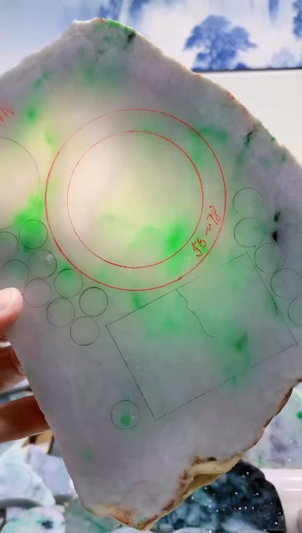 裸石翡翠0蒙0翡翠珠宝996