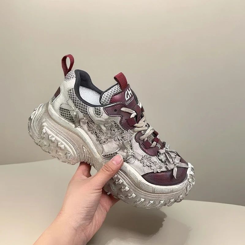 1817-C6-动休闲鞋2024秋季新款厚底潮