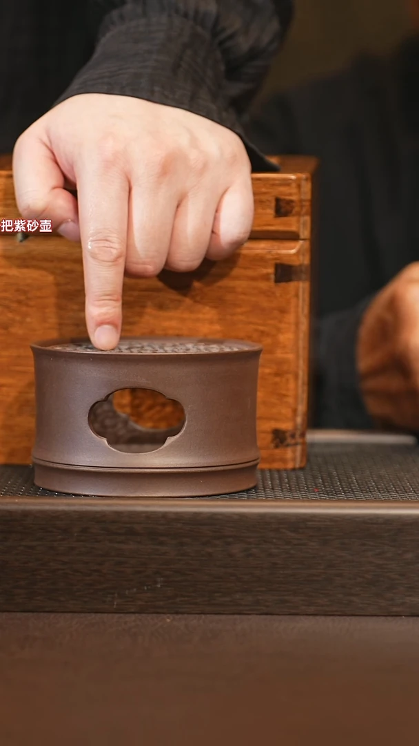 茶壶紫砂cxt 紫砂壶1号+温茶器