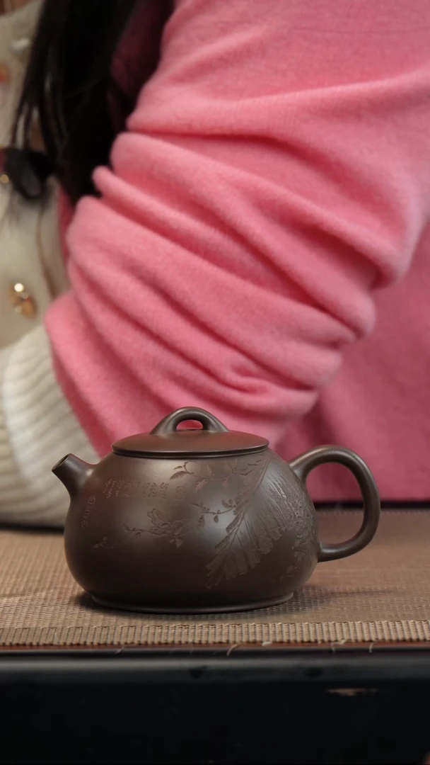 【闪购商品】紫砂茶壶老紫泥小玉 缘