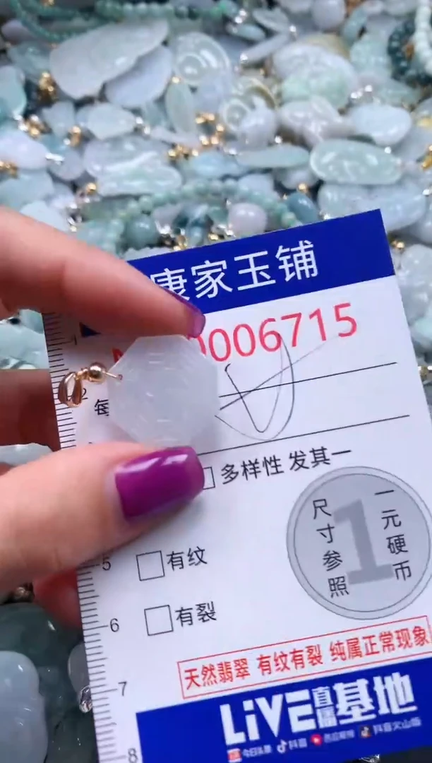 颈饰未镶嵌翡翠6715