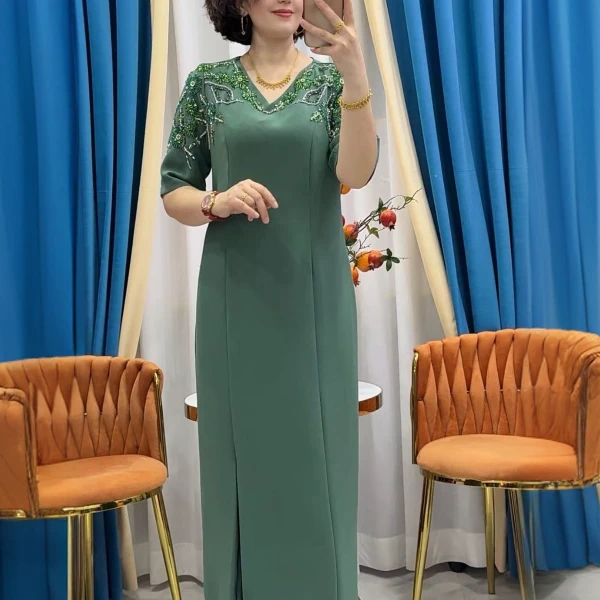 TN-14重塑经典王妃同款法式修身显瘦连衣裙