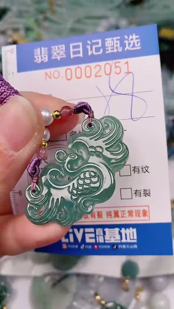 【闪购商品】翡翠颈饰未镶嵌00002051