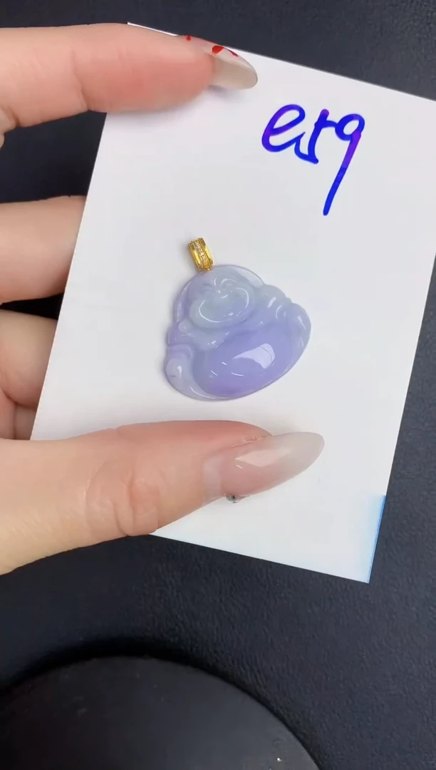 【闪购商品】翡翠颈饰18K金镶嵌0000000000