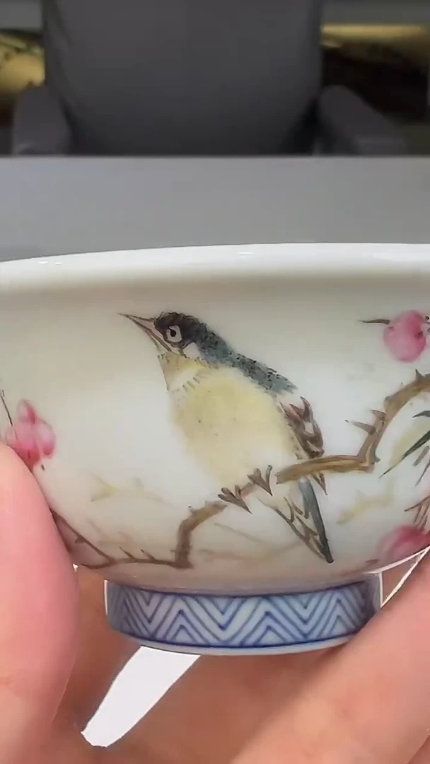 瓶景德镇陶瓷手工手绘Z5