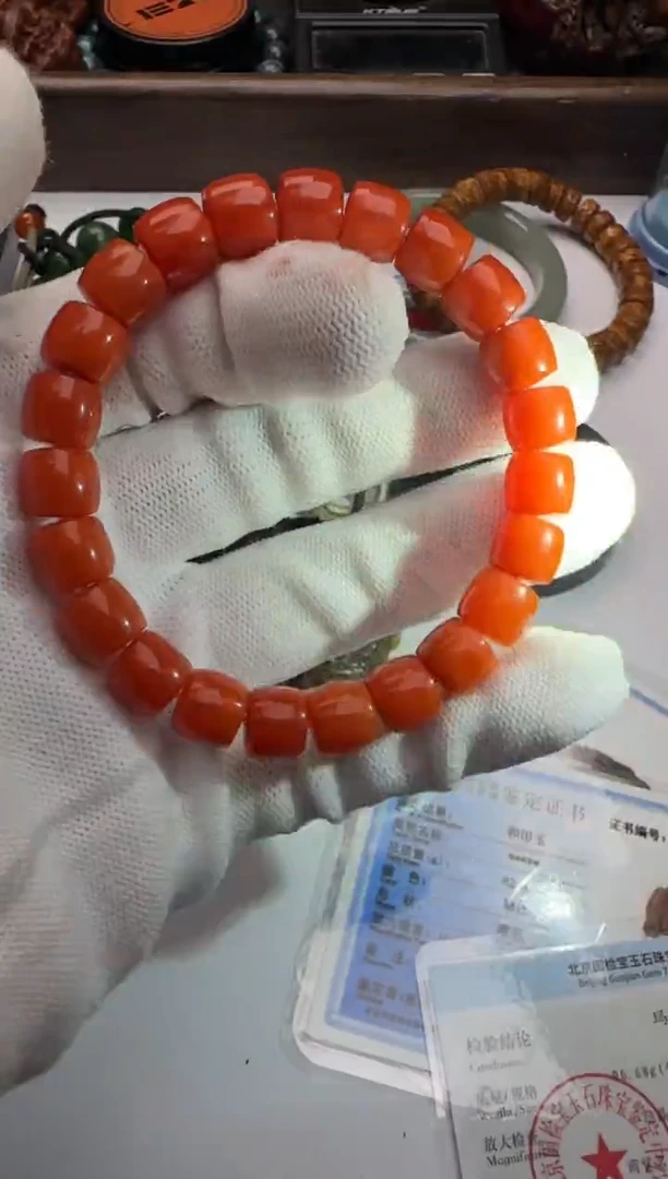 未镶嵌手串南红玛瑙南红手串