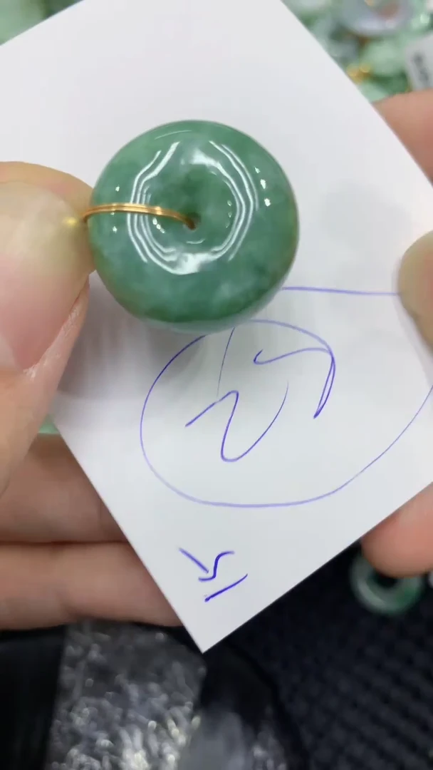 颈饰未镶嵌翡翠缅甸A货翡翠