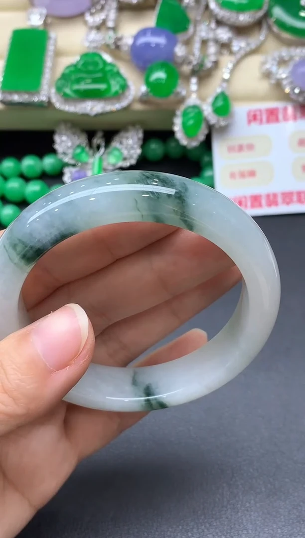 未镶嵌手镯翡翠581-中国好珍宝