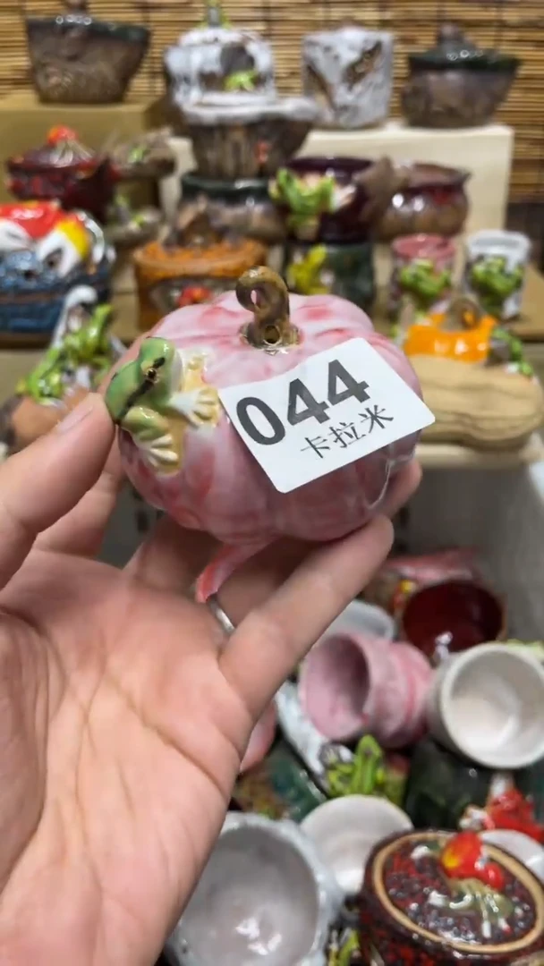润****5044精美粗陶手工柴烧