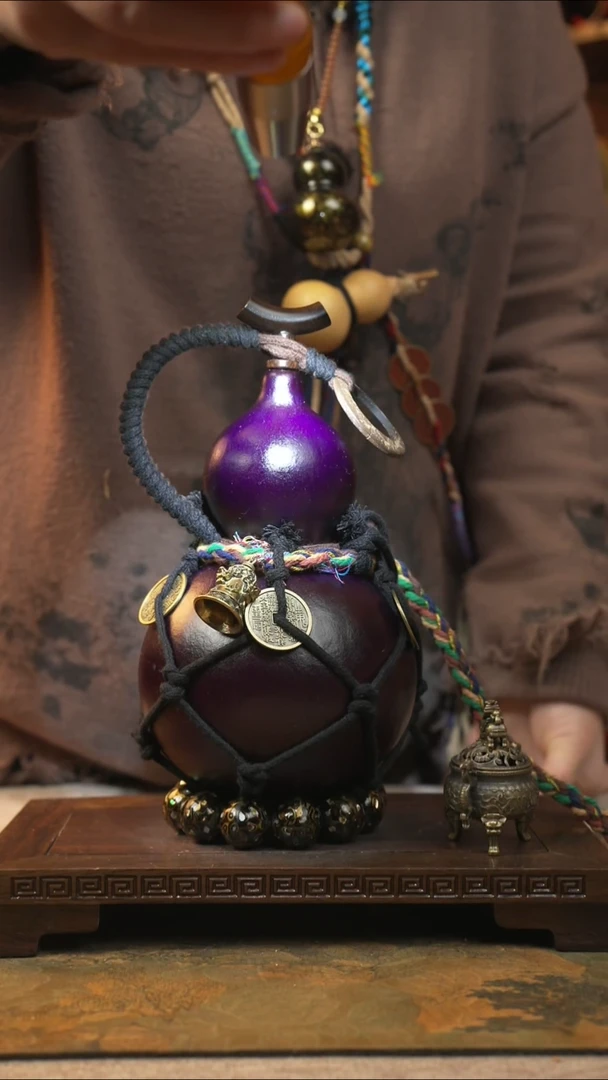 126大漆一物一拍记葫堂出品【不带手串】