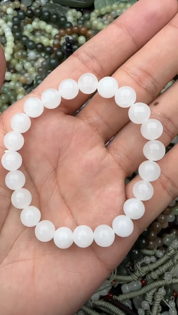 项链未镶嵌和田玉拍一发一