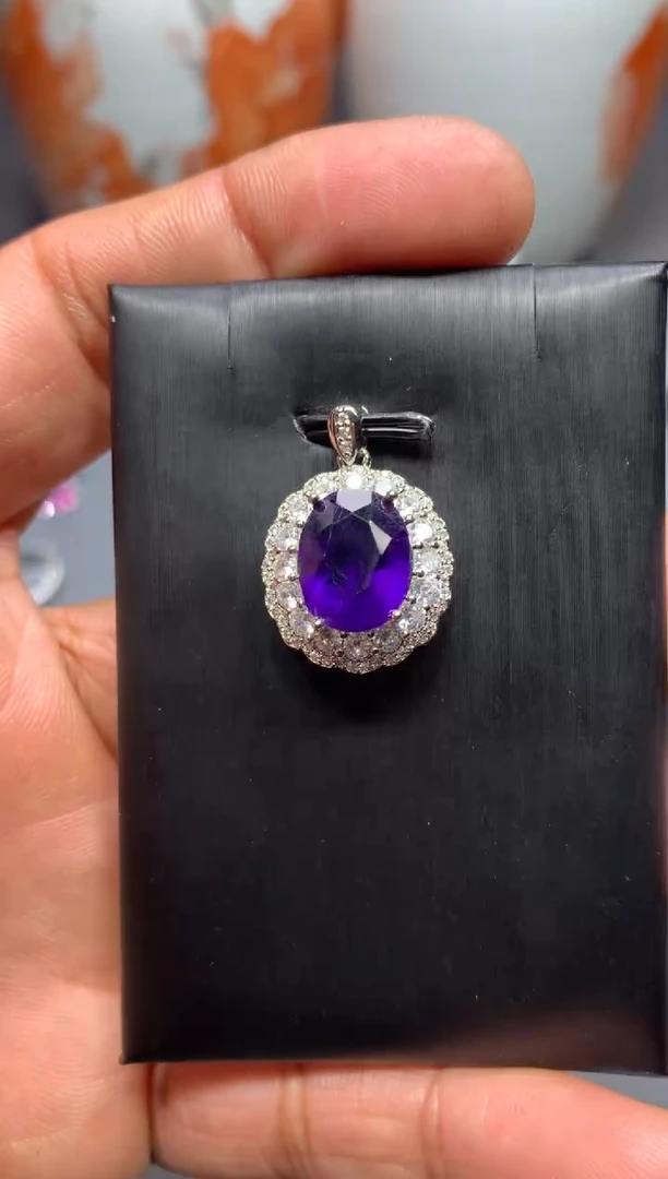 【闪购商品】紫晶颈饰未镶嵌W75（随机性发货只发一单）