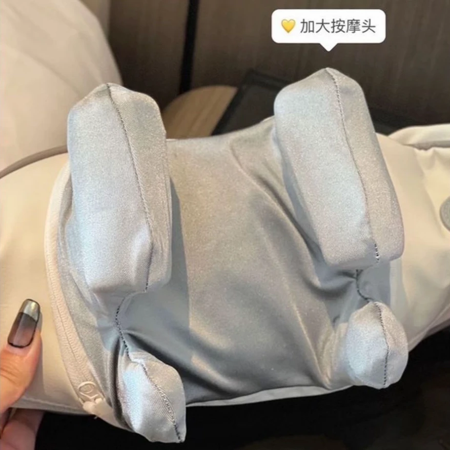 颈椎按摩器USB充电式背部腿部肩颈推拿腰部电池式